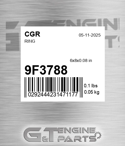9F3788 CGR Ring