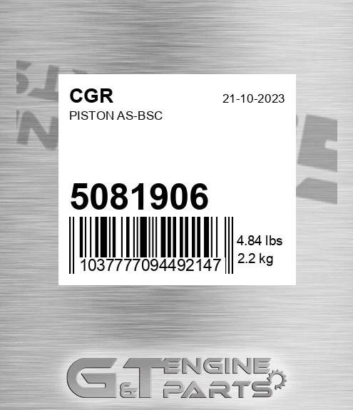 5081906 Piston As-bsc