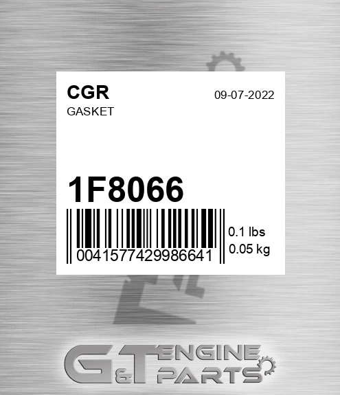 1F8066 Gasket