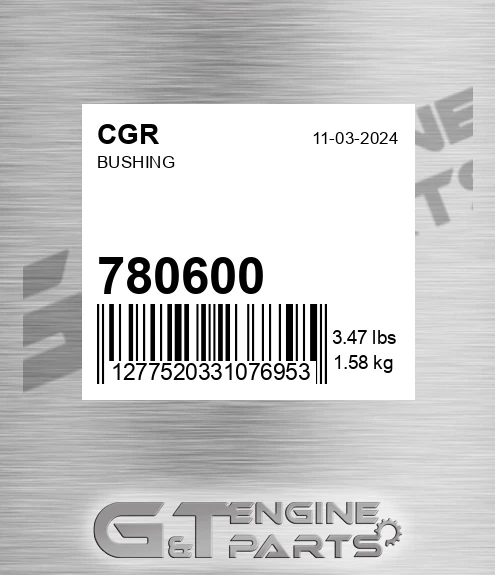 780600 Bushing