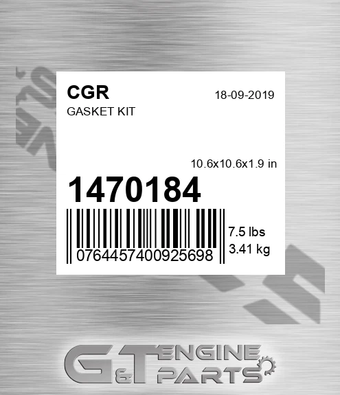 1470184 Gasket Kit