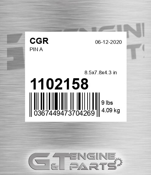 1102158 Pin A