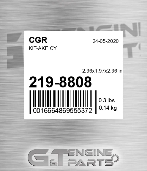219-8808 Kit-ake Cy