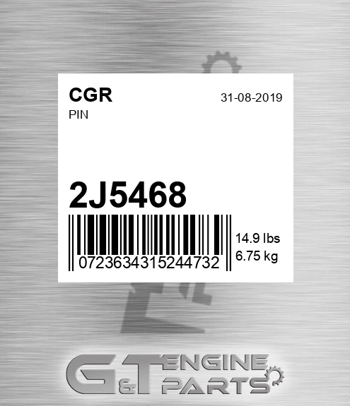 2J5468 CGR Pin