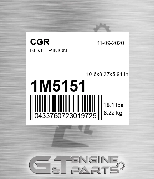 1M5151 Bevel Pinion