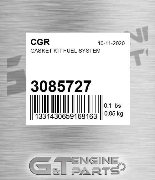 3085727 CGR Gasket Kit Fuel System