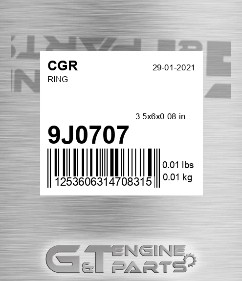9J0707 Ring