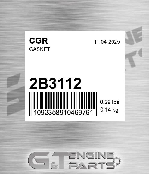2B3112 Gasket