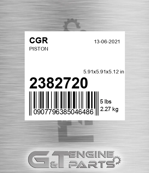 2382720 Piston for CGR
