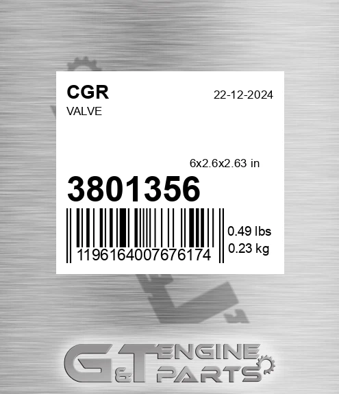 3801356 Valve