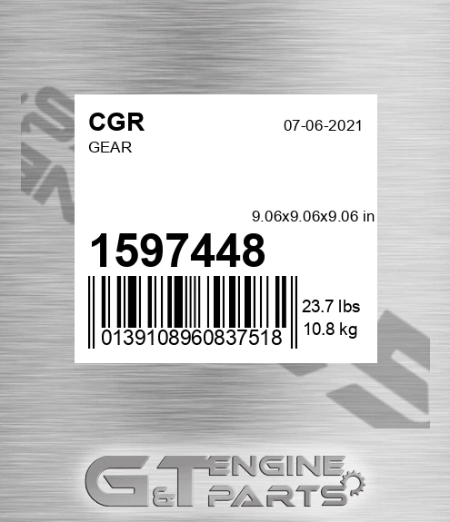 1597448 CGR Gear