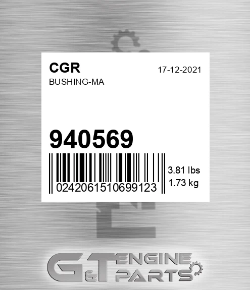 940569 Bushing-ma