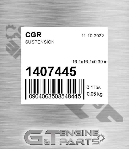 1407445 CGR Suspension