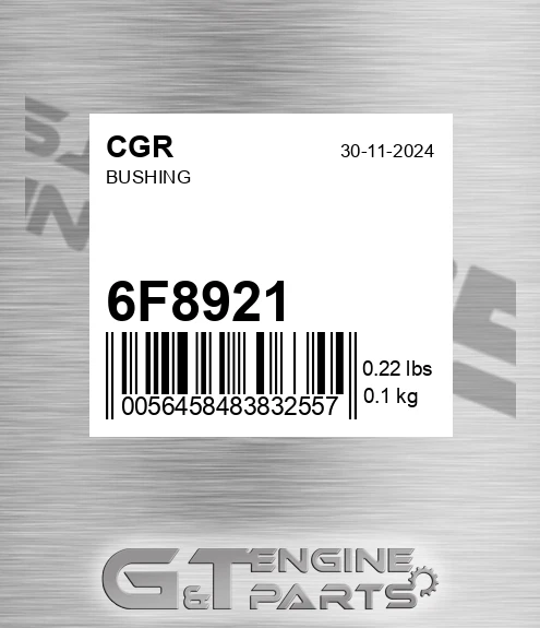 6F8921 CGR Bushing