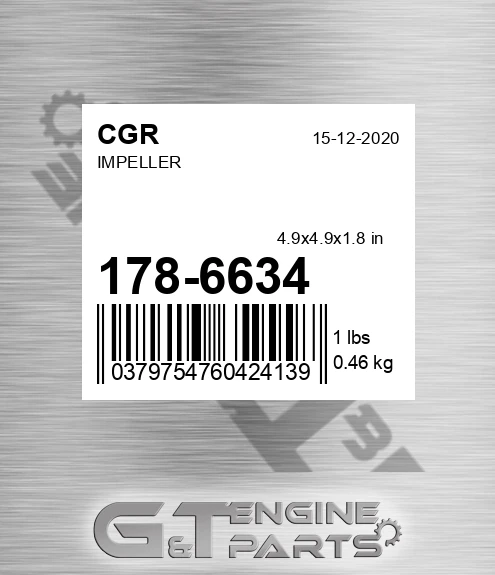 178-6634 CGR Impeller