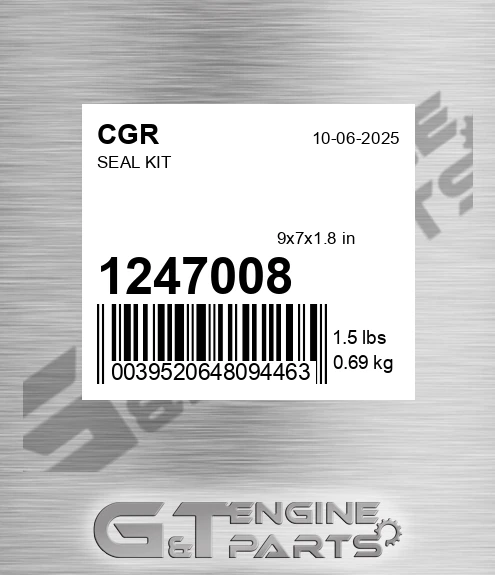 1247008 Seal Kit for CGR