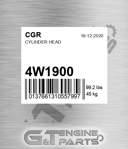 4W1900 Cylinder Head