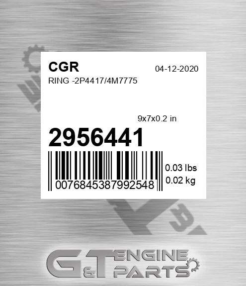 2956441 Ring -2p4417/4m7775