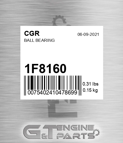 1F8160 Ball Bearing