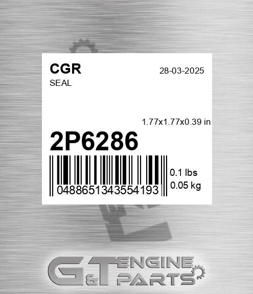 2P6286 CGR Seal