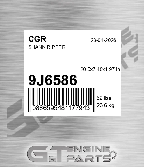 9J6586 CGR Shank Ripper