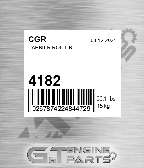 4182 Carrier Roller