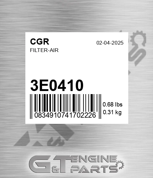 3E0410 Filter-air