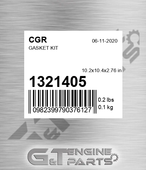 1321405 CGR Gasket Kit