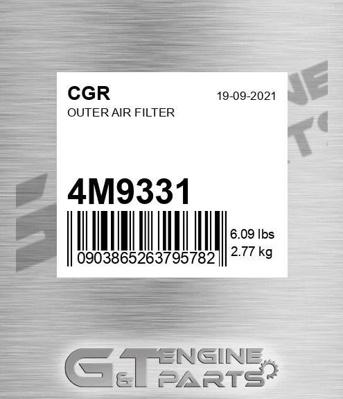 4M9331 Outer Air Filter