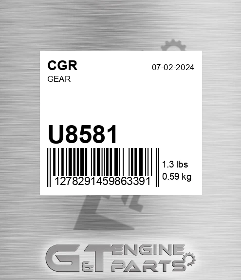 U8581 Gear