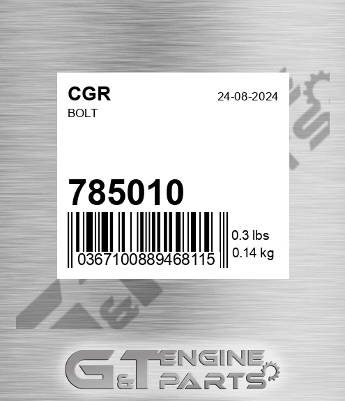 785010 Bolt