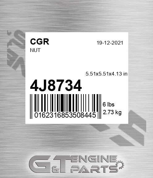 4J8734 CGR Nut