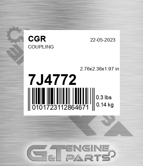7J4772 CGR Coupling