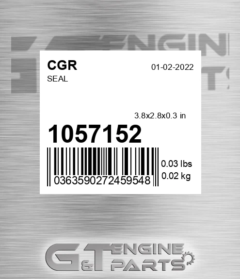 1057152 CGR Seal