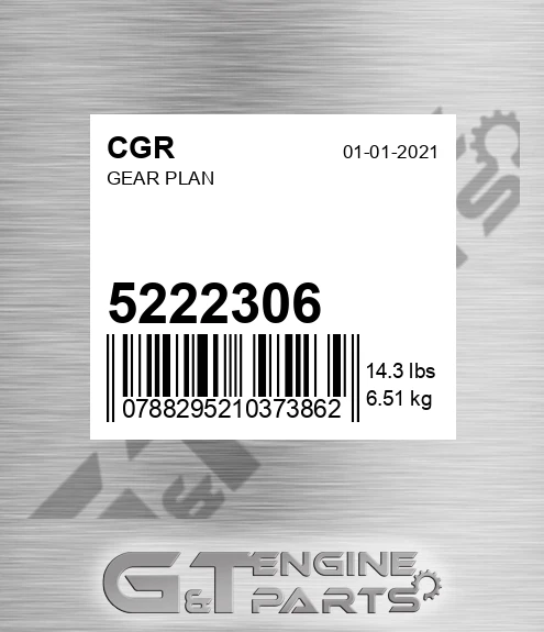 5222306 Gear Plan