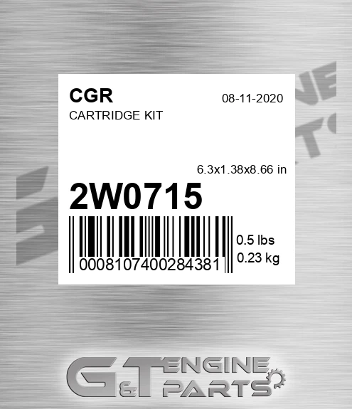 2W0715 Cartridge Kit