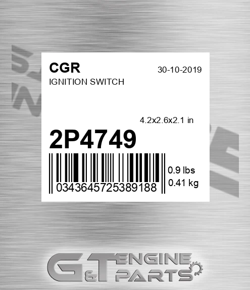 2P4749 Ignition Switch