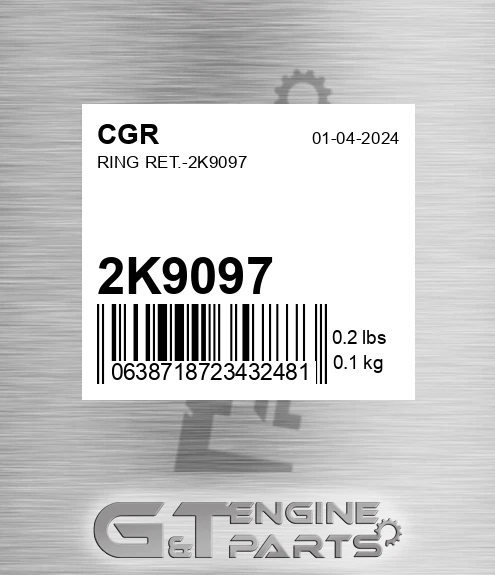 2K9097 CGR Ring Ret.-