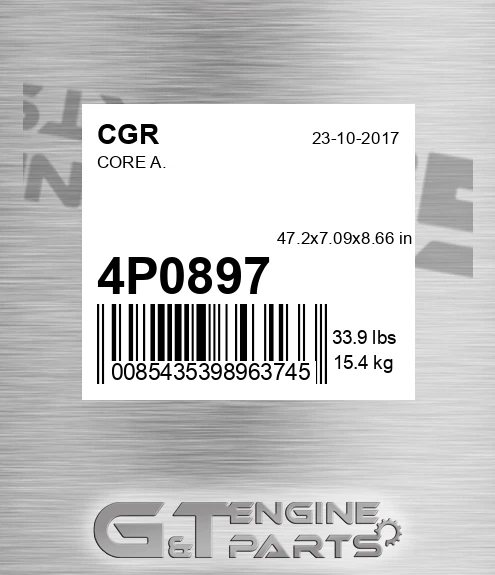4P0897 Core A.