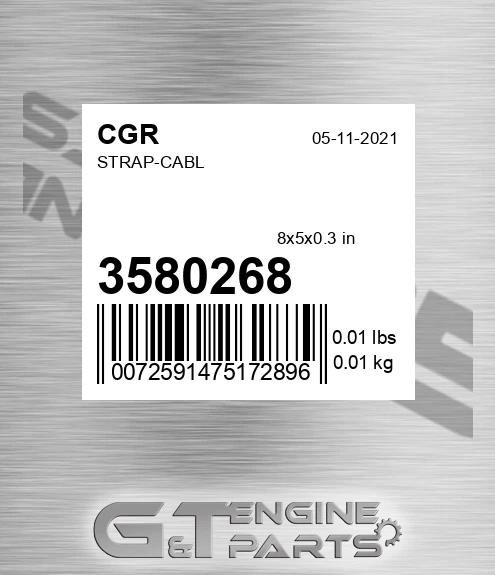 3580268 CGR Strap-cabl