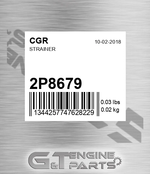 2P8679 Strainer