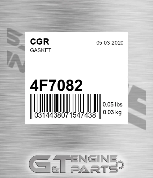 4F7082 Gasket
