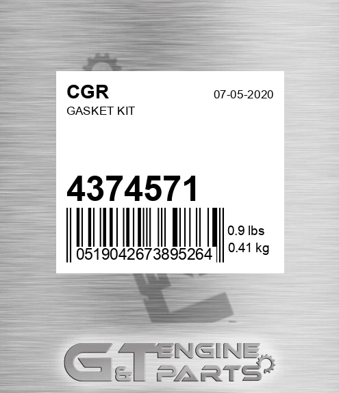 4374571 Gasket Kit