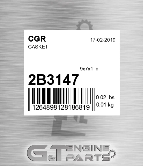 2B3147 Gasket