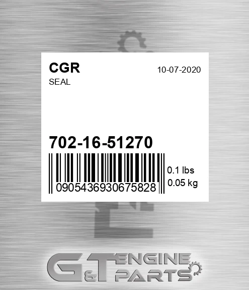 702-16-51270 Seal