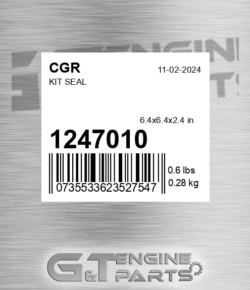 1247010 Kit Seal