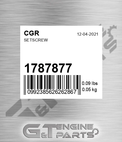 1787877 Setscrew