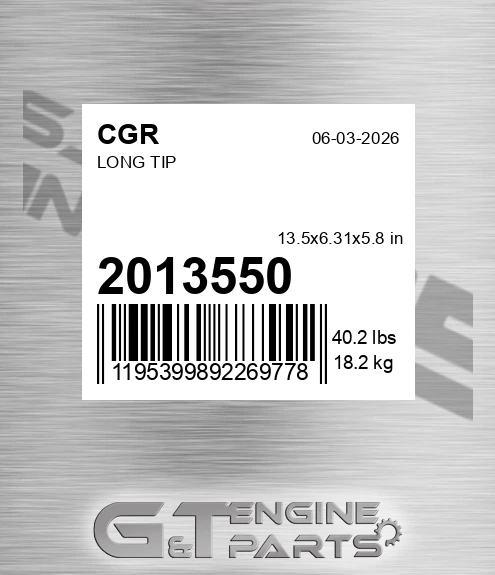2013550 Long Tip