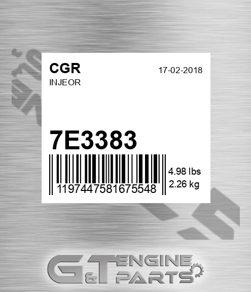 7E3383 Injeor
