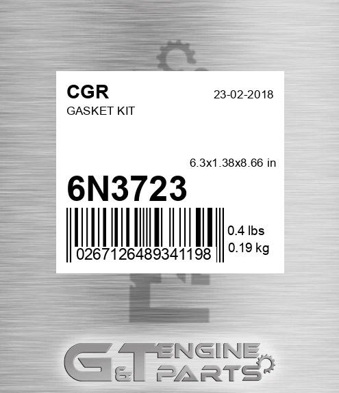 6N3723 CGR Gasket Kit